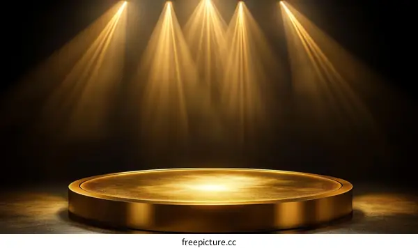 Golden Stage Product Showcase Platform