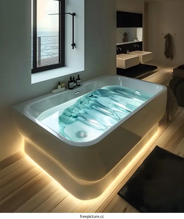Kohlers new bathtub offers a comfortable bathing experience