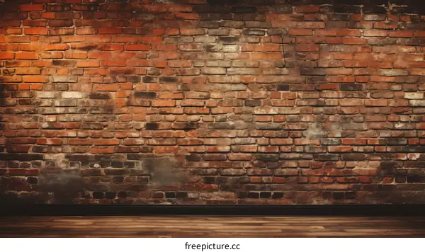 Red brick wall texture background