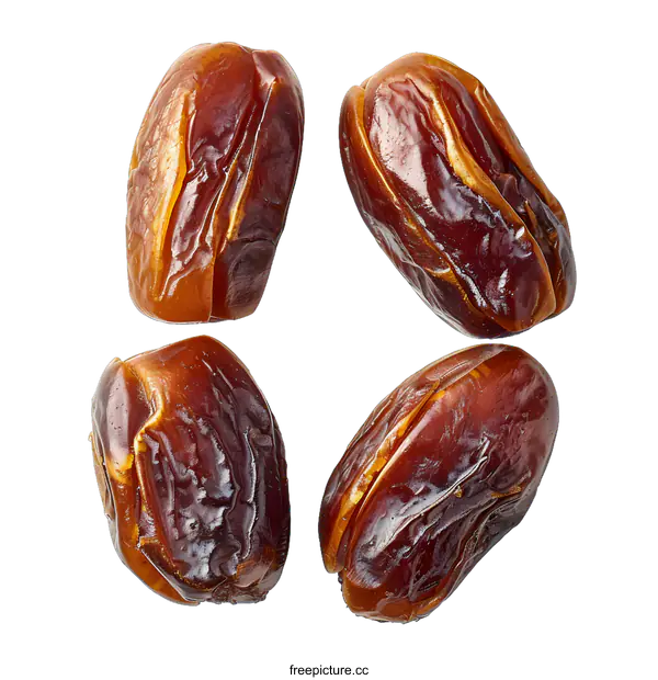 [Transparent Background PNG]Four Dates on White Background