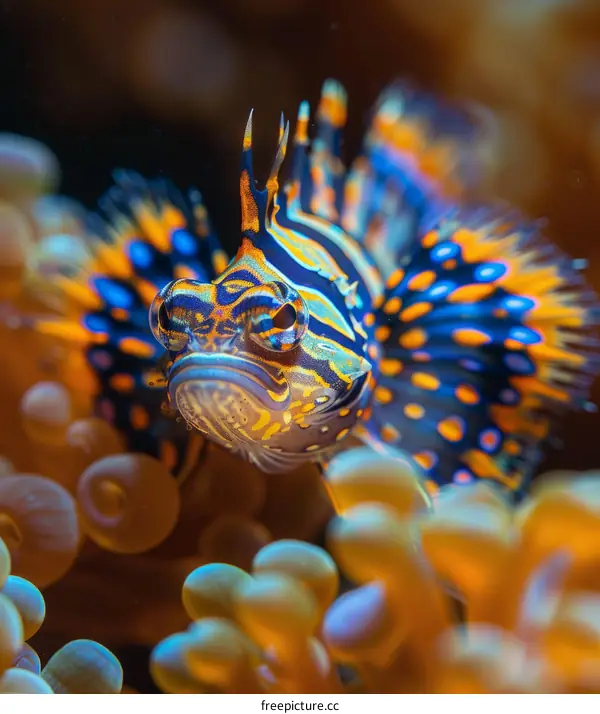 Mesmerizing Mandarin Fish with Vibrant Hues