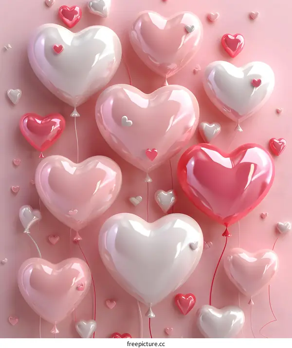 Love Heart Balloons