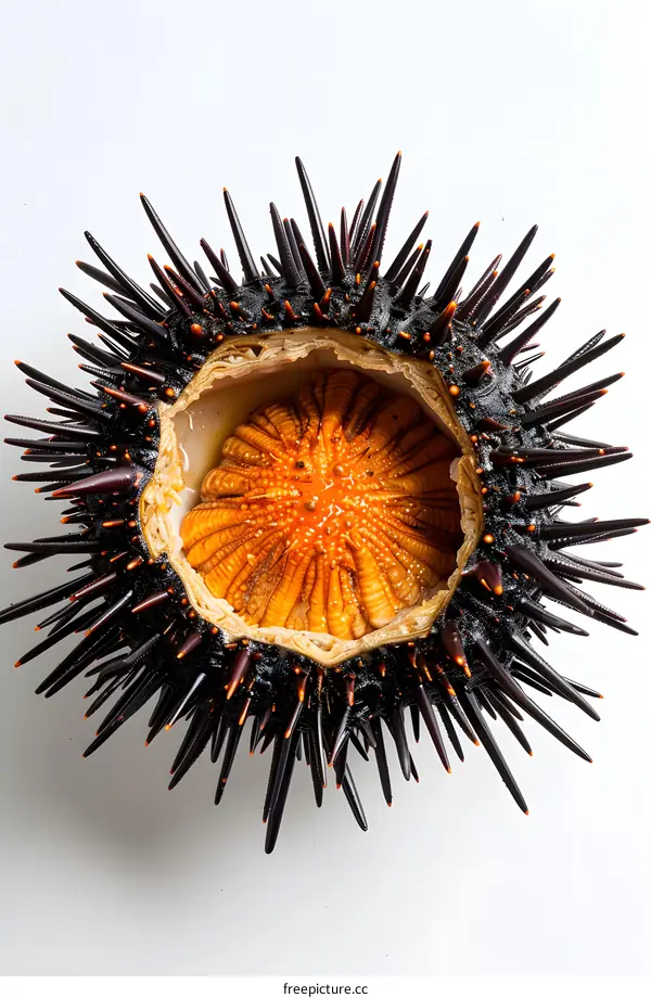 Sea urchin closeup