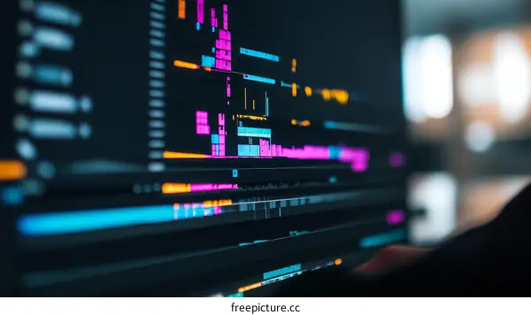 Digital Audio Workstation Interface Display