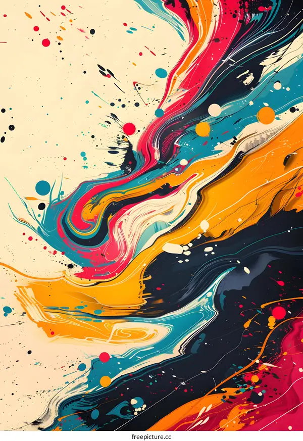 Colorful Oil Painting