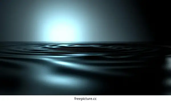 Abstract Liquid Surface Ripples