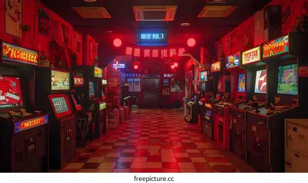 arcade interior japan aesthetic