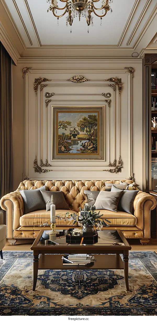 European-style living room