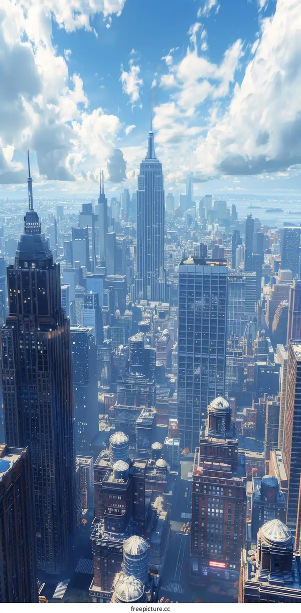 New York City Skyline Panorama