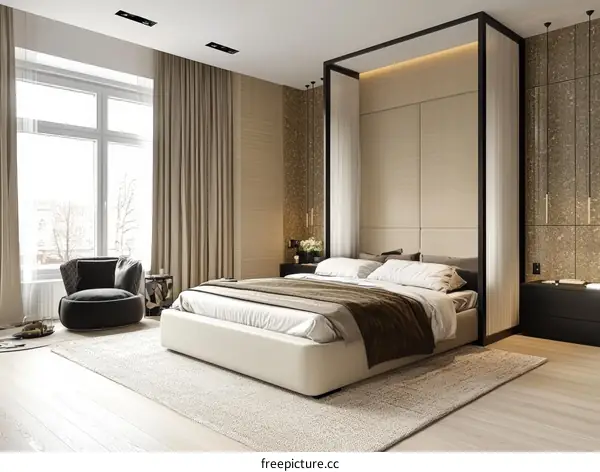 Modern Elegant Bedroom Interior Design