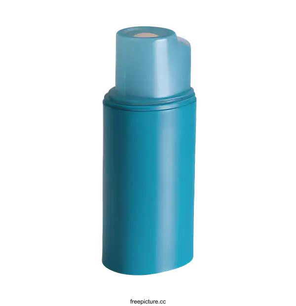 [Transparent Background PNG]Teal Blue Cosmetic Container