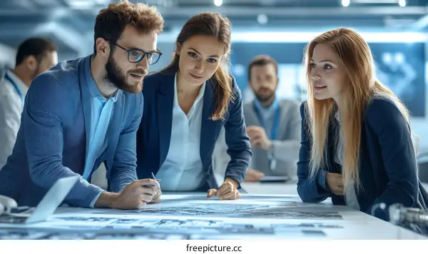 Business Collaboration Meeting  Engineering Teamwork