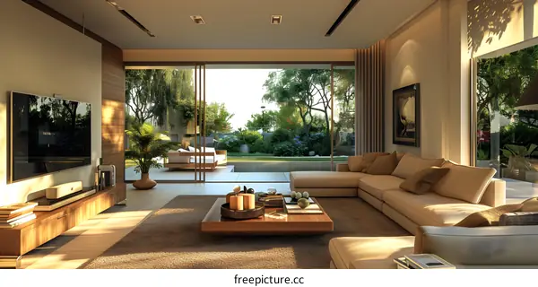 The effect picture of interior design