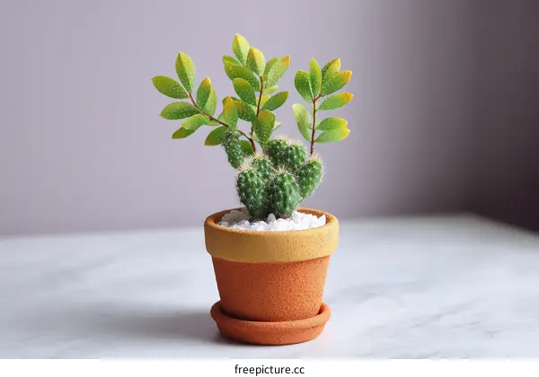 Terracotta Potted Succulents Indoor Plant
