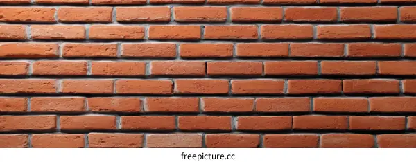 Classic Red Brick Wall Texture Design