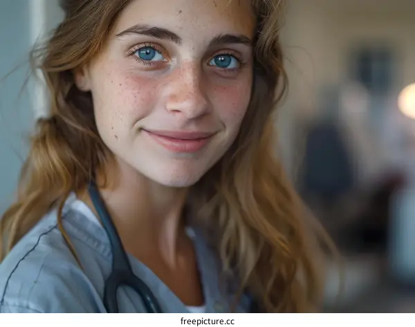 Smiling Female Doctor Portrait