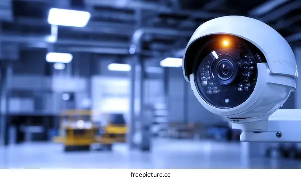 Factory Security Surveillance Camera
