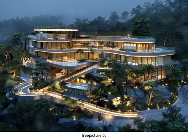 Modern Mountain Villa with Breathtaking Views