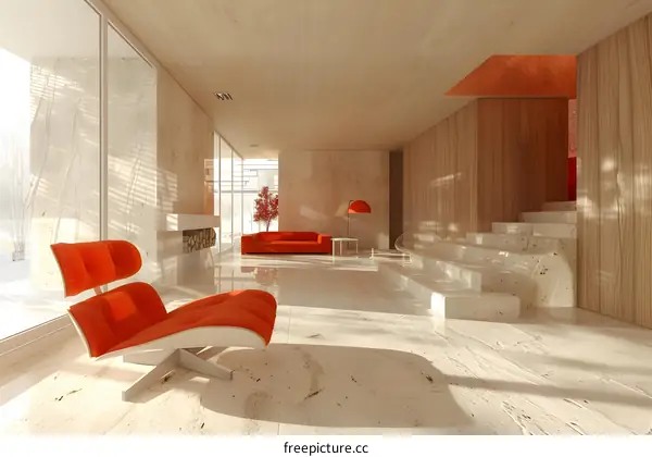 modern architecture interior design living room