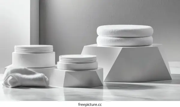 Modern Cosmetic Product Presentation