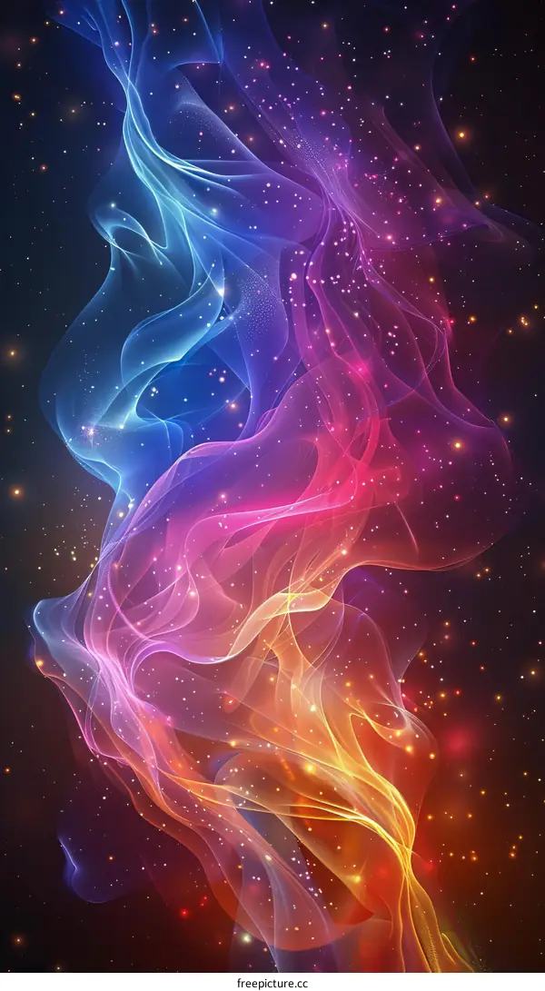 Cosmic Canvas: A Majestic Nebula