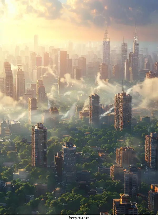 A Verdant Metropolis: Exploring the Urban Oasis of the Future