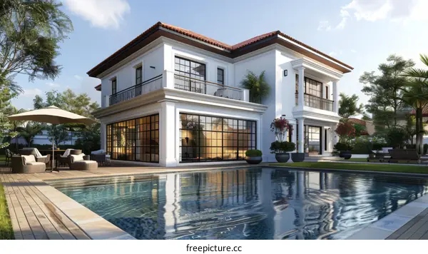 Luxury Modern House with Swimming Pool