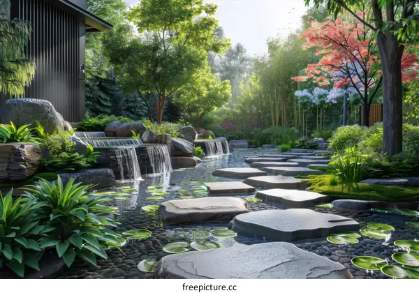 Garden Landscape Design Renderings