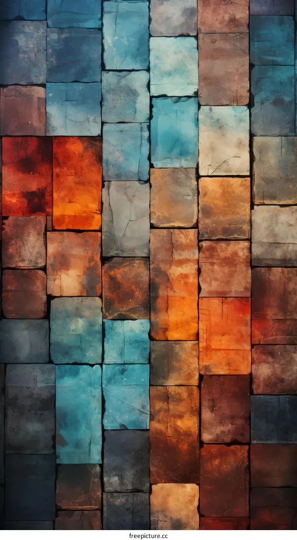 Colorful Grunge Texture Background