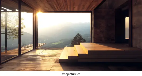 Modern House With Stunning Mountain View