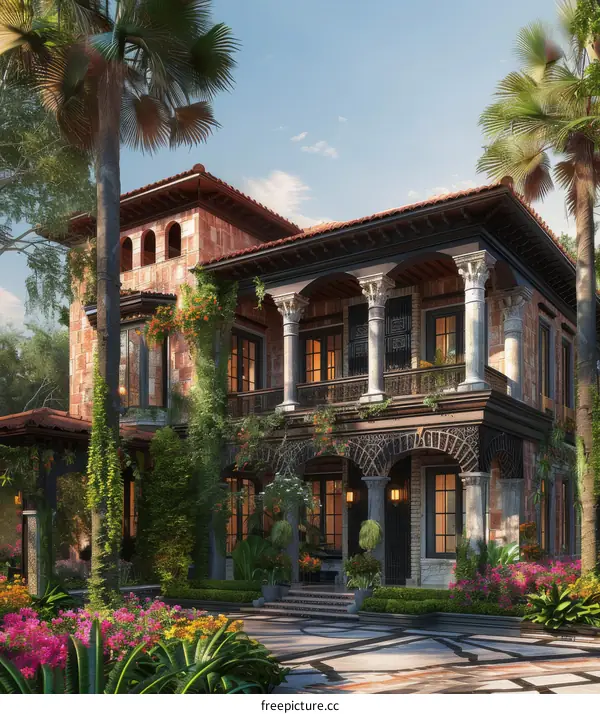 Luxury Mediterranean Style Mansion