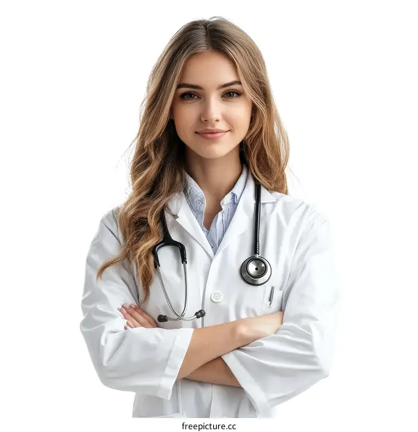 Confident Female Doctor Portrait