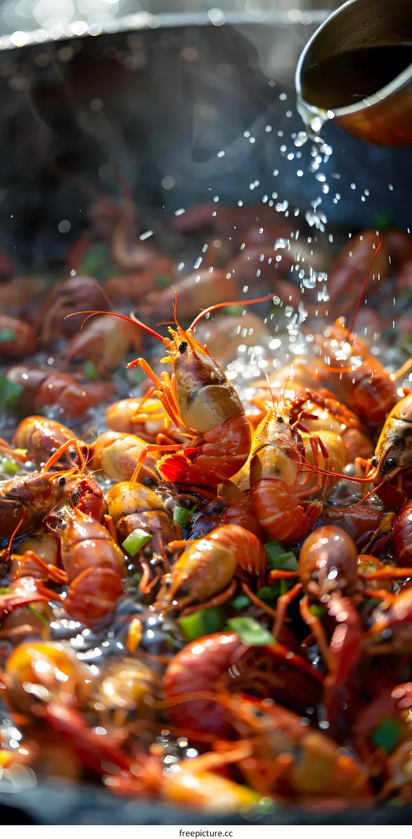 Spicy Crawfish Boil