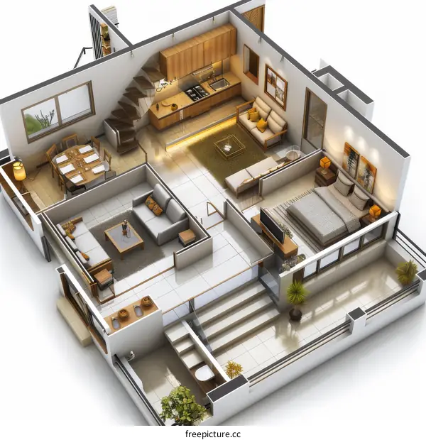 Modern House Floor Plan Design