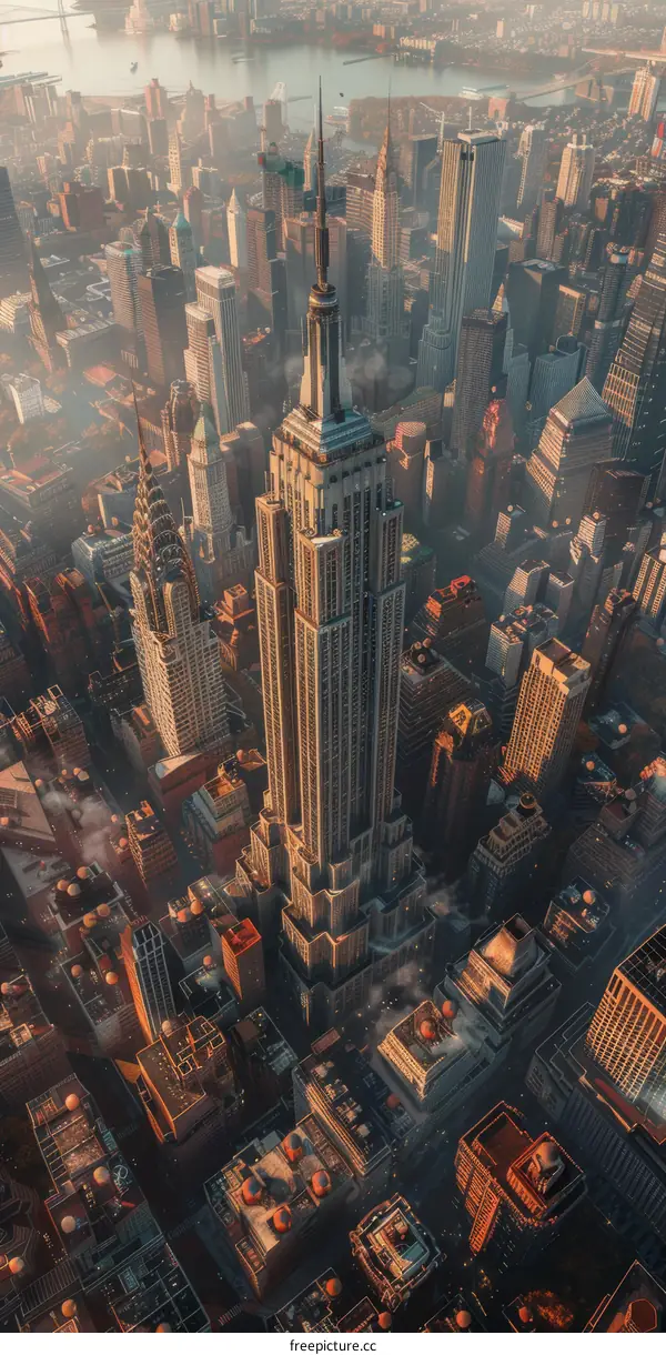 New York City Skyline from the Empire State Building