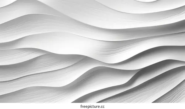 White wavy background
