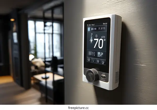 Modern Smart Home Temperature Controller