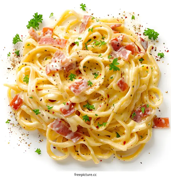 Creamy Carbonara Pasta
