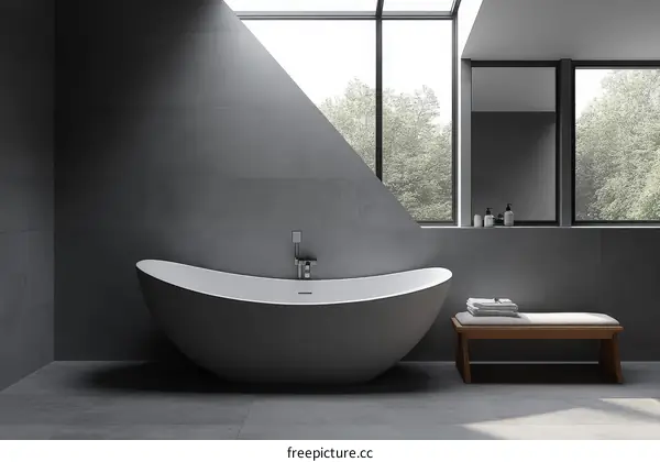 Modern Minimalist Bathroom Interior Design