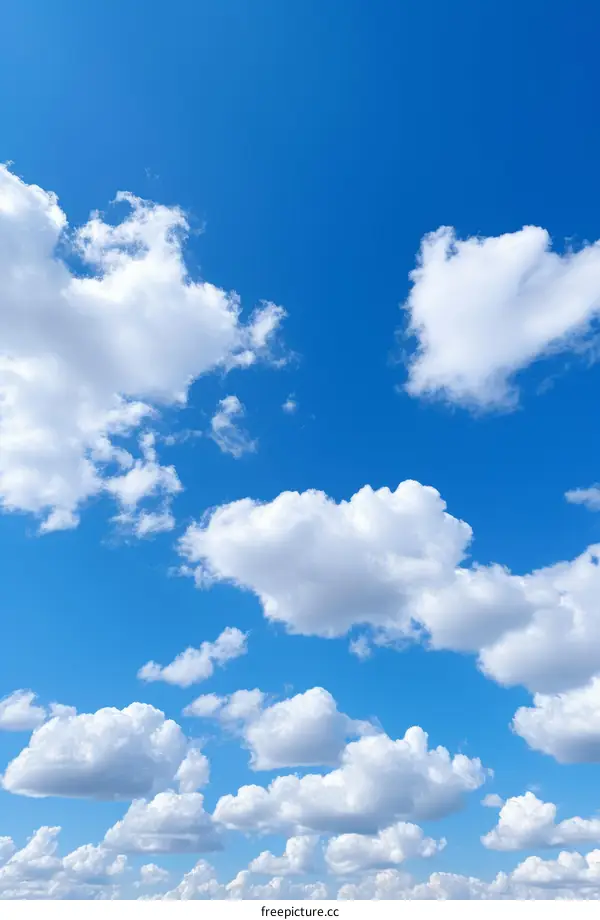 Blue Skies and Fluffy Clouds