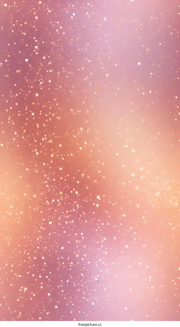 Pink Gradient Background with Gold Foil