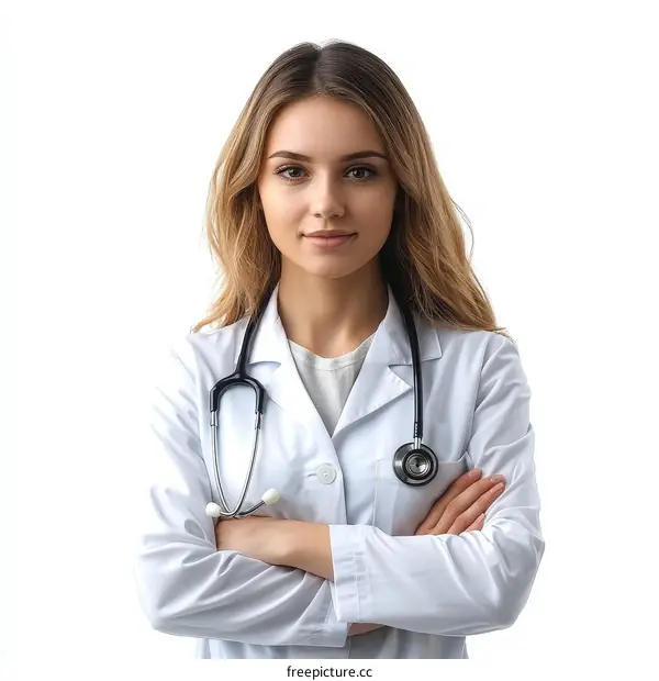 Confident Female Doctor Portrait