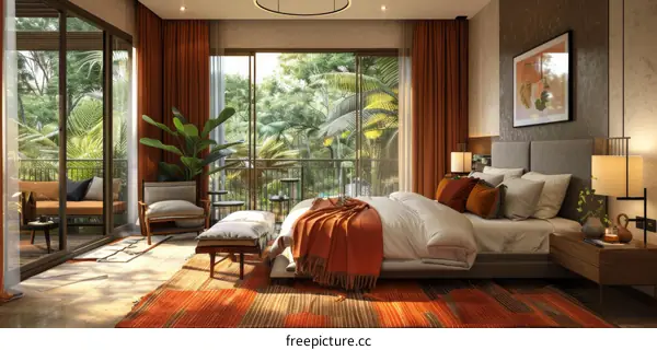 Stylish Bedroom with Modern Design