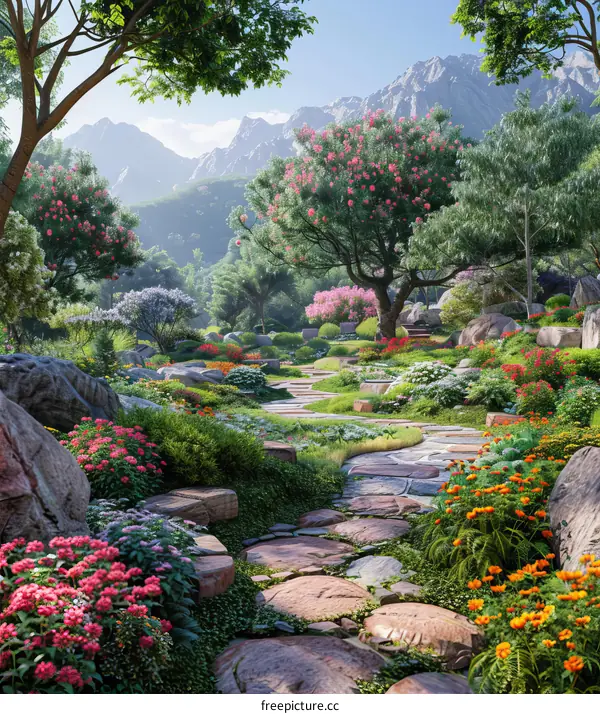 Fantasy Valley's Beautiful Garden Path