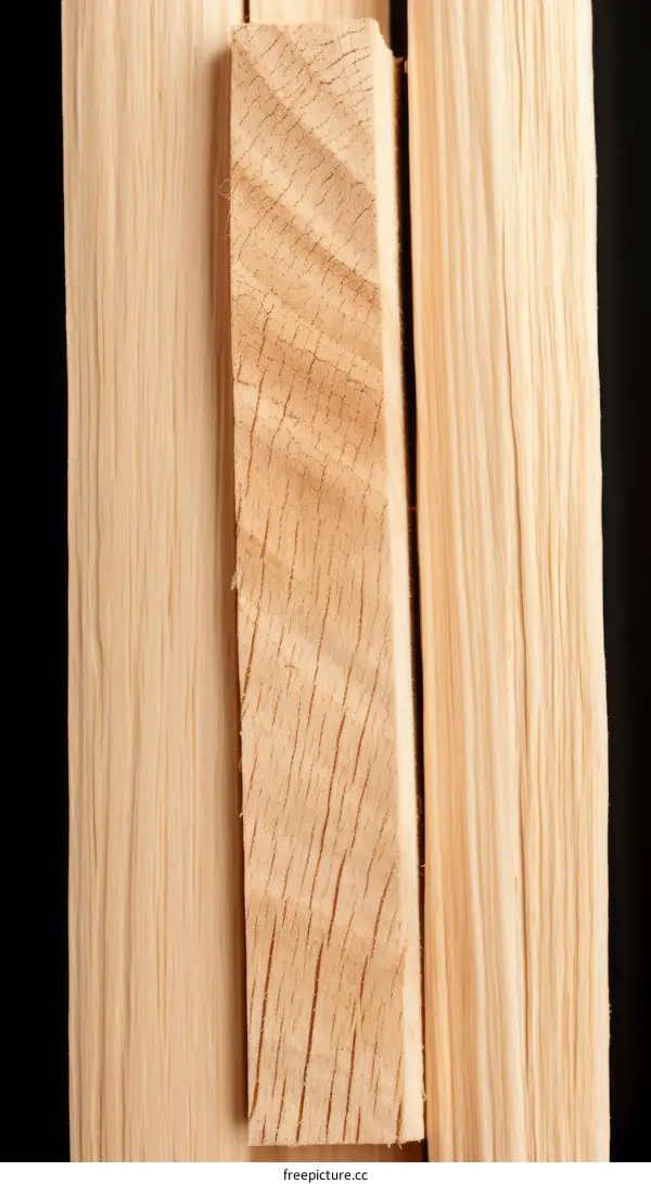 Close-Up of Detailed Wooden Door Frame