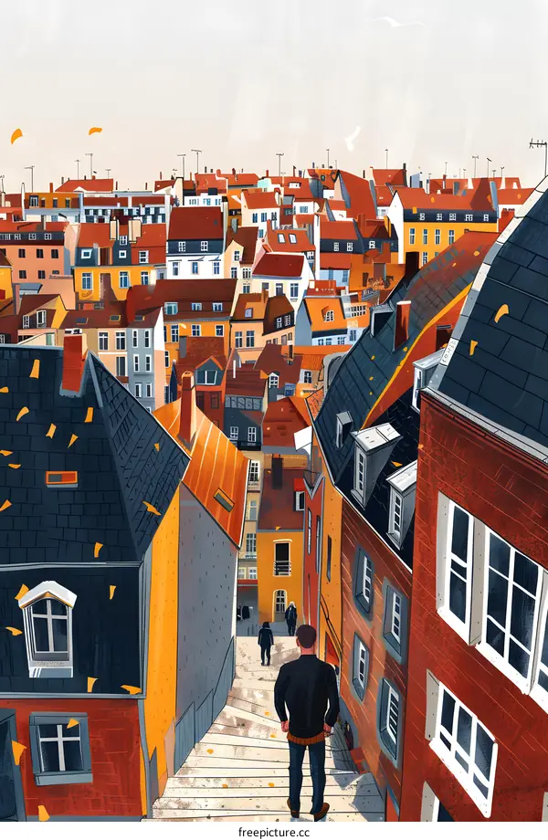 Walking Through the European Cityscape