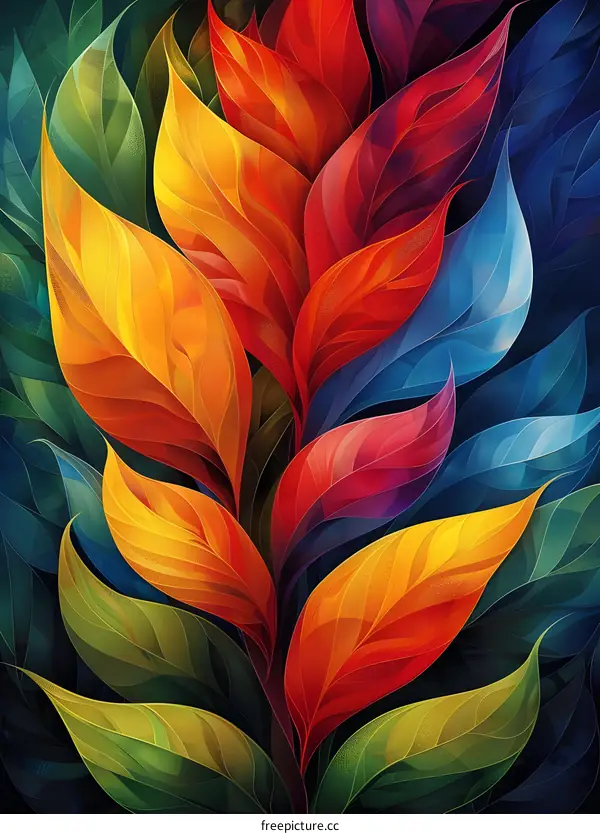 colorful leaves