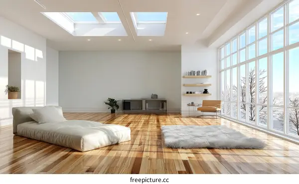 Modern Minimalist Living Room Interior Design