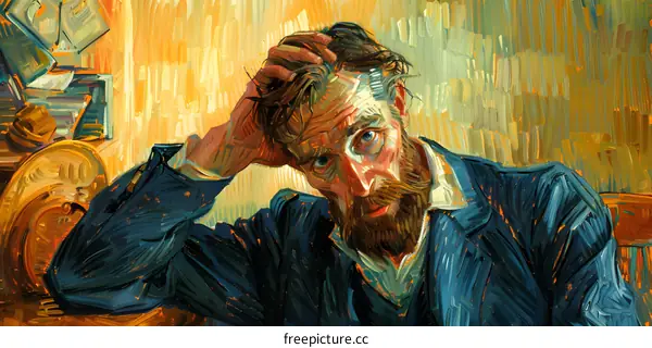 Self-Portrait with Bandaged Ear