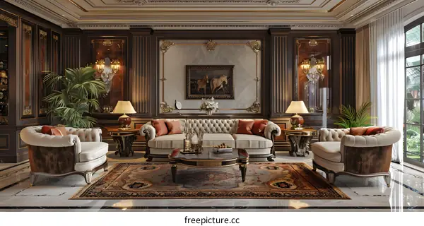 Luxurious Living Room